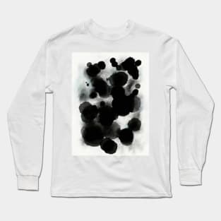 Bleach Dye Inverted Forensic Long Sleeve T-Shirt